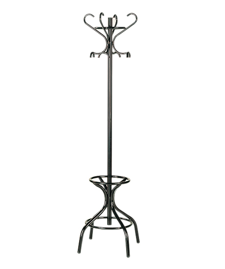 Coat rack - Complete umbrella stand, Thonet, black Size h 1850 mm