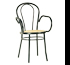 Thonet chair – Thonet, black, Vienna cane seat