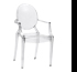 “Louis ghost” chair - In clear plastic